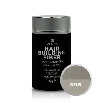 Zenna Hair Building Fiber Grey