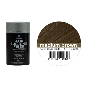 Zenna Hair Building Fiber Brown