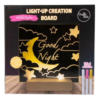 Light up creation board luxe