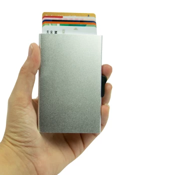 Silvergear Smart Card holder Aluminum