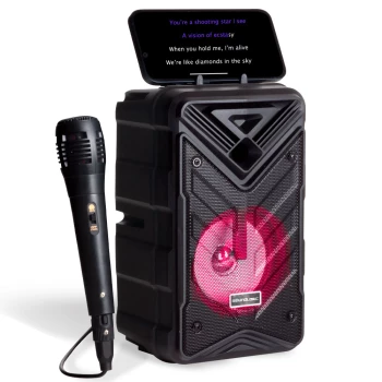 Portable karaoke speaker